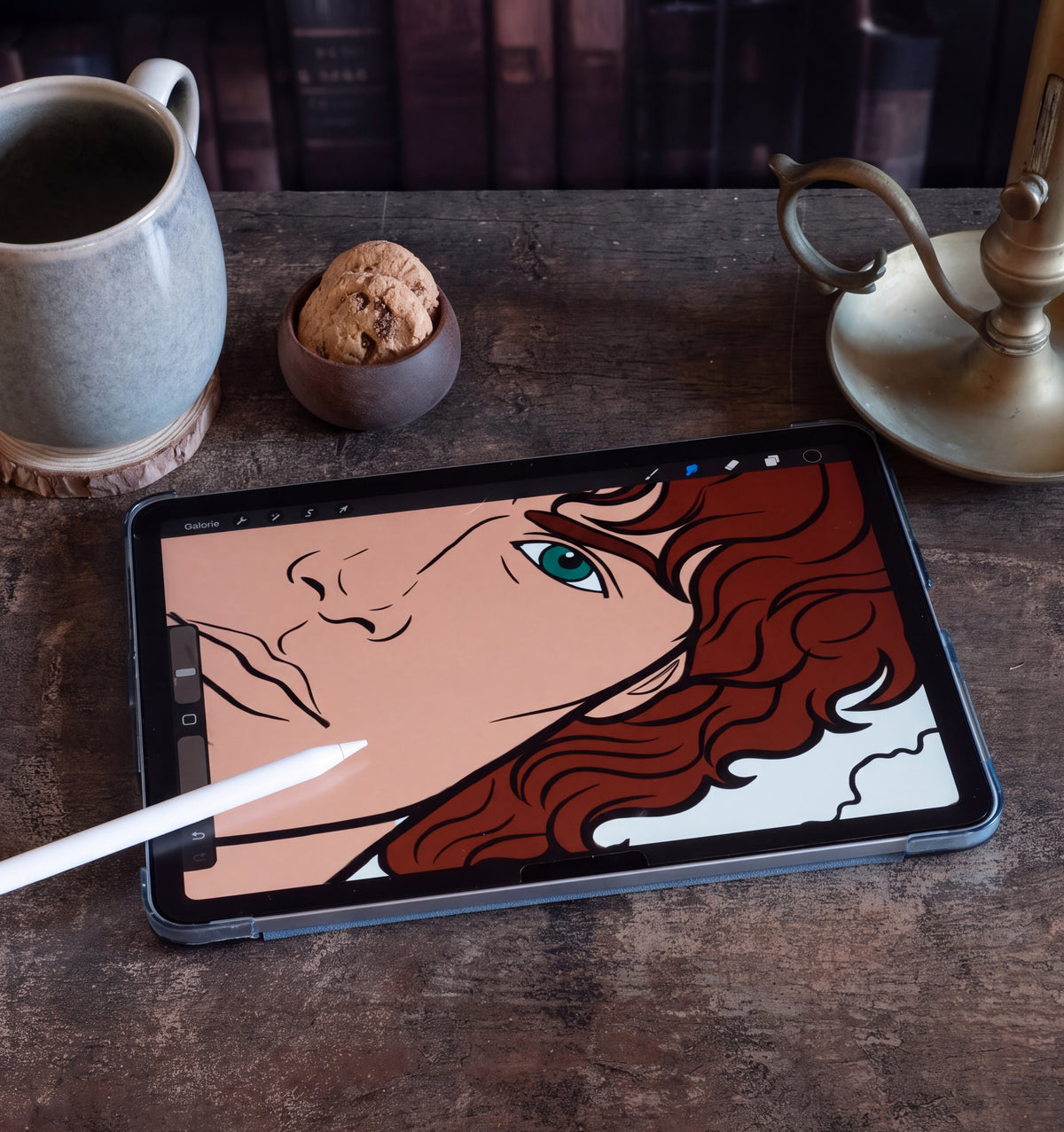 Édition Duo (papier + numérique) Livres de coloriage romantique pour adultes - Écosse du 18e siècle (Précommande)